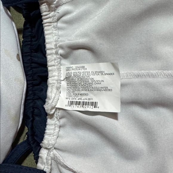 Nautical Navy and White Sailor Dress with Hat, jacket and stockings. Size S/M - Picture 10 of 10